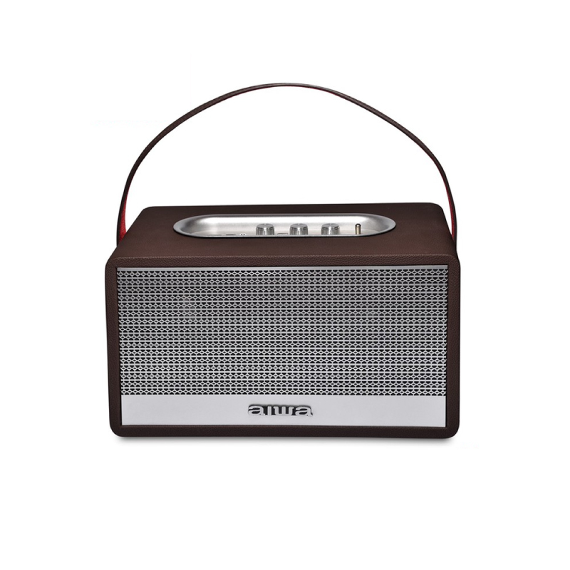 ลำโพงไร้สาย Aiwa MI-X180 Retro Heritage Portable Bluetooth Speaker ลำโพงไร้สาย Aiwa MI-X180 Retro Heritage Portable Bluetooth Speaker