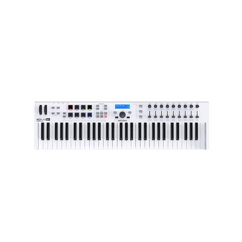 Arturia KeyLab Essential 61 Keyboard White 1