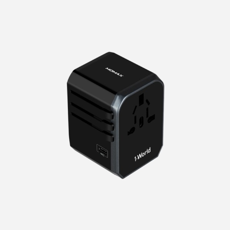 หัวชาร์จ Momax 1-World USB AC Travel Adapter (Type-C + 4 USB-A) หัวชาร์จ Momax 1-World USB AC Travel Adapter (Type-C + 4 USB-A)