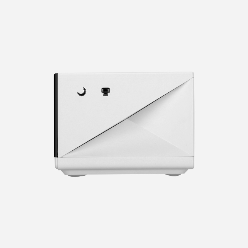 แท่นชาร์จไร้สาย Momax Q.Clock Digital Clock with Wireless Charger White