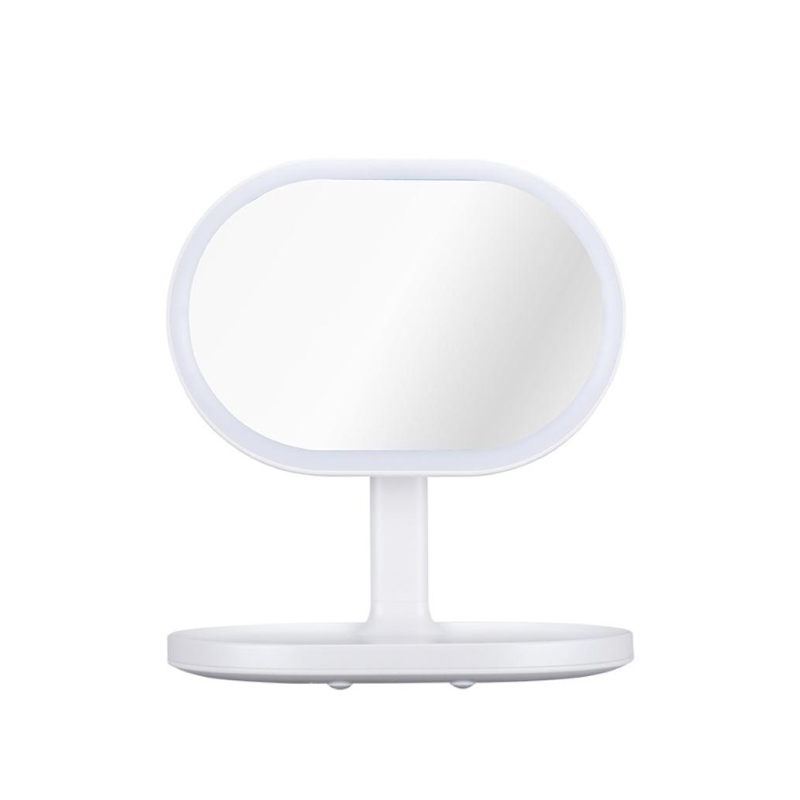 แท่นชาร์จไร้สาย Momax Q.LED Mirror WirelessCharging w/BluetoothSpeaker PearlWhite 1