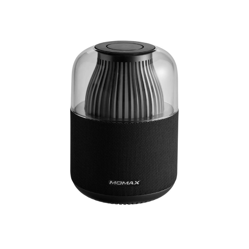 ลำโพงไร้สาย Momax Space True Wireless 360 Speaker with Ambient Lamp Black
