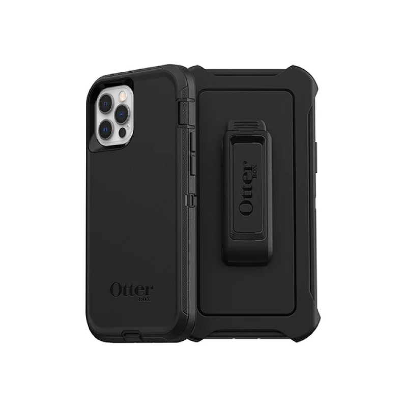 เคส OtterBox Defender Series Case iPhone 12 / 12 Pro Black