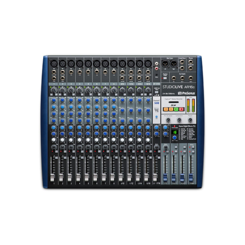 PreSonus STUDIOLIVE AR16C Analog Mixer Black 1