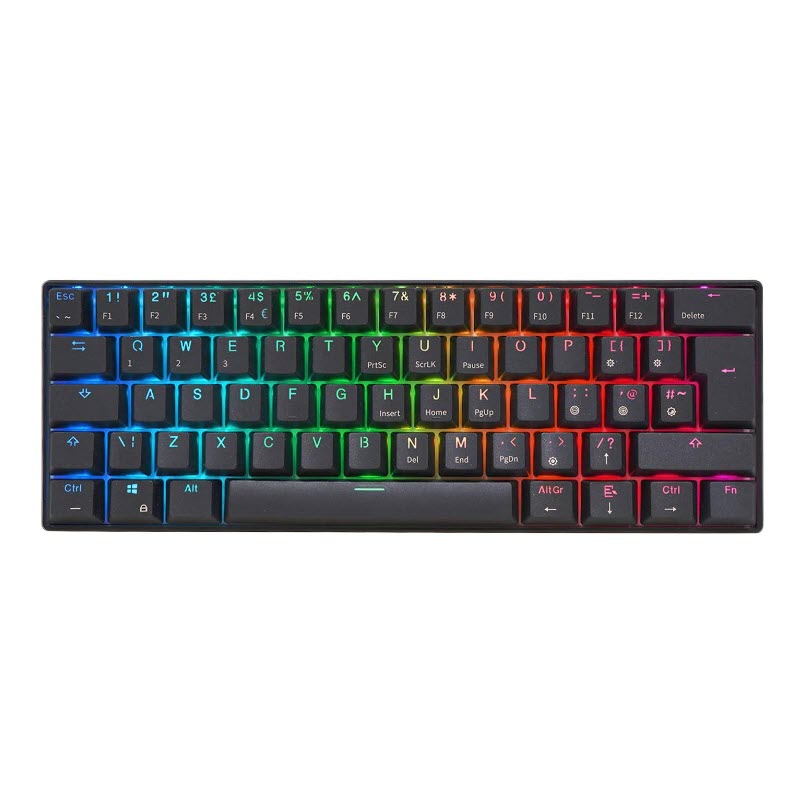 คีย์บอร์ด Royal Kludge RK61 Black Wireless Gaming Keyboard คีย์บอร์ด Royal Kludge RK61 Black Wireless Gaming Keyboard