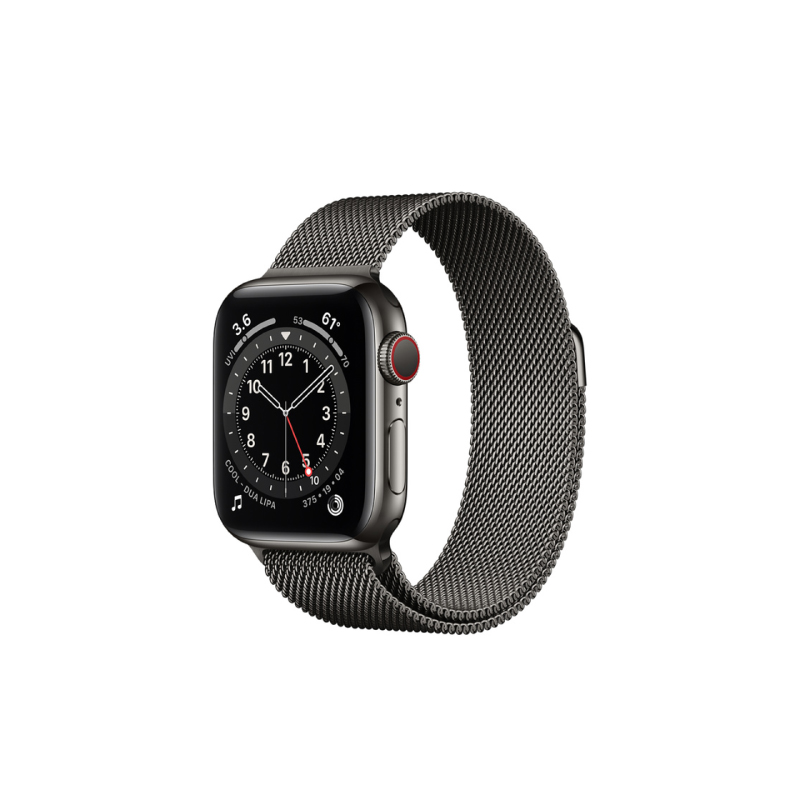 นาฬิกา Apple Watch Series 6 Graphite Stainless Steel Case with Milanese Loop นาฬิกา Apple Watch Series 6 Graphite Stainless Steel Case with Milanese Loop