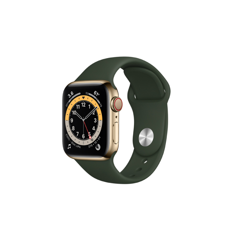 นาฬิกา Apple Watch Series 6 Space Gold Stainless Steel Case with Sport Band นาฬิกา Apple Watch Series 6 Space Gold Stainless Steel Case with Sport Band
