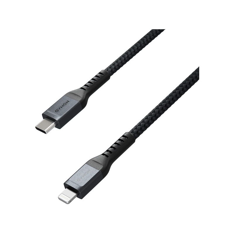 สายชาร์จ Nomad Kevlar USB C to Lightning Cable 1.5 M Black