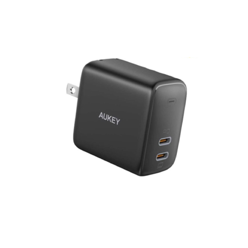 หัวชาร์จ AUKEY PA-R2S Swift Duo 40W 2-Port Fast Charger with Power Delivery 3.0 หัวชาร์จ AUKEY PA-R2S Swift Duo 40W 2-Port Fast Charger with Power Delivery 3.0