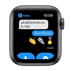 Apple Watch Series 6 Space Gray Aluminium Case with Sport Band ซื้อออนไลน์