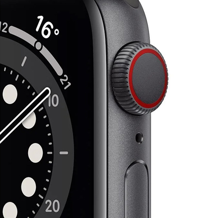 Apple Watch Series 6 Space Gray Aluminium Case with Sport Band ซื้อออนไลน์
