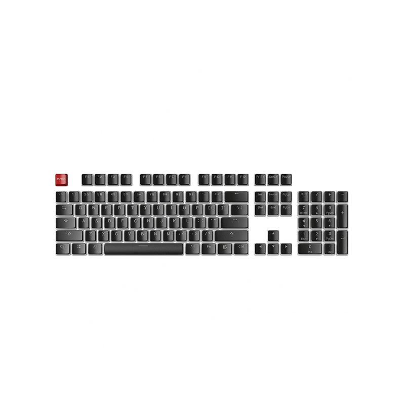 คีย์แคป Glorious ABS 104 Keys Mechanical Keycaps คีย์แคป Glorious ABS 104 Keys Mechanical Keycaps