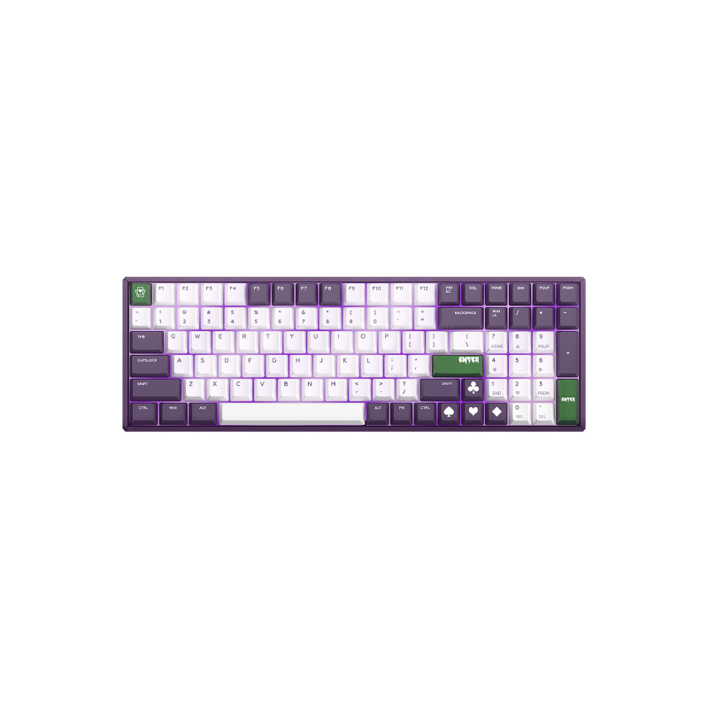 คีย์บอร์ดไร้สาย IQUNIX F96 Joker Wireless Mechanical Keyboard (EN) คีย์บอร์ดไร้สาย IQUNIX F96 Joker Wireless Mechanical Keyboard (EN)
