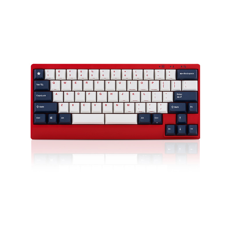 คีย์บอร์ด Leopold FC650M Double Space White/Blue Red case PD Mechanical Keyboard (EN) คีย์บอร์ด Leopold FC650M Double Space White/Blue Red case PD Mechanical Keyboard (EN)