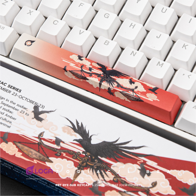 คีย์แคป Loga Zodiac Series Libra Keycaps 3