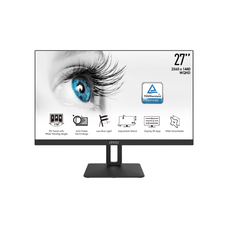 จอคอม MSI PRO MP271QP 27" IPS Monitor 60Hz Black 1