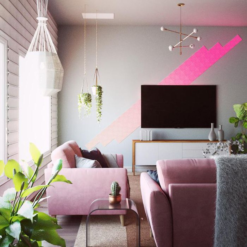 ไฟติดผนัง Nanoleaf Canvas Smarter Kit