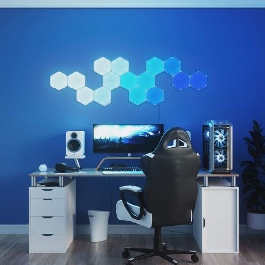 Nanoleaf Shapes Hexagons Smarter Kit (15 Panels) Nanoleaf Shapes Hexagons Smarter Kit (15 Panels)