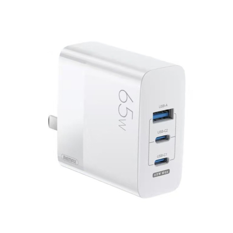 หัวชาร์จ Remax RP-U59 USB Charger 65W White