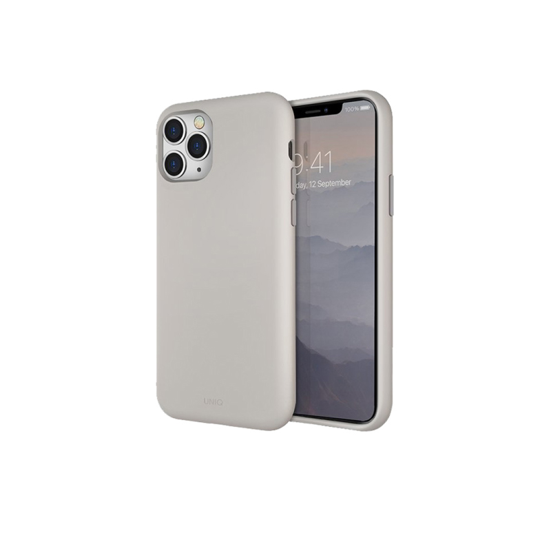 เคส Uniq Hybrid Lino Hue Case iPhone 11 Beige Ivory