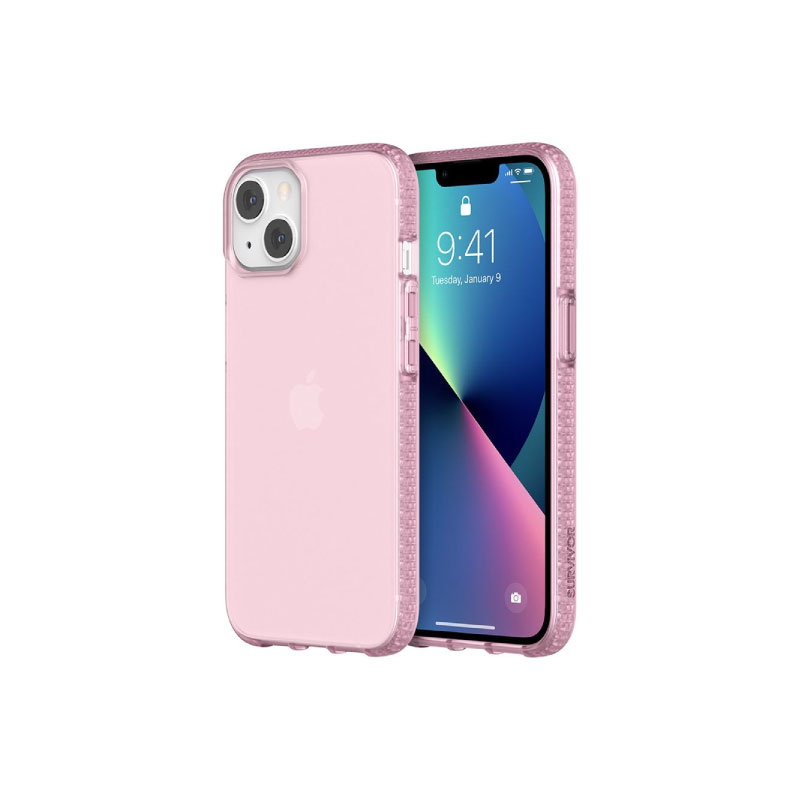เคส GRIFFIN Survivor Clear Case iPhone 13 Powder Pink