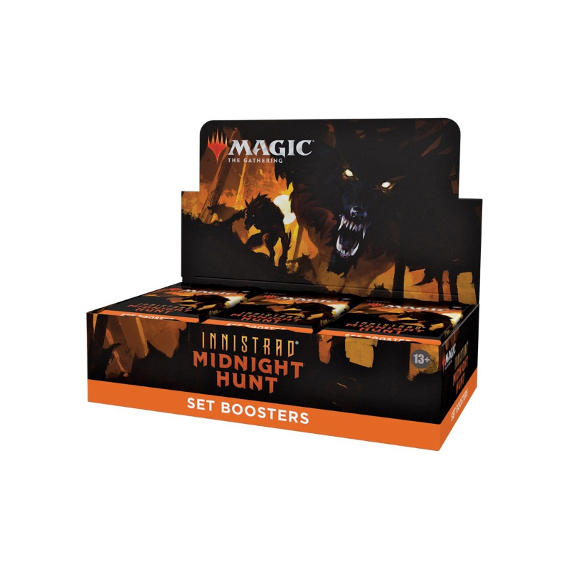 การ์ดเกม Magic The Gathering Innistrad: Midnight Hunt (MID) Set Booster Display (Box of 30) การ์ดเกม Magic The Gathering Innistrad: Midnight Hunt (MID) Set Booster Display (Box of 30)