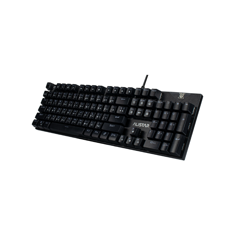 คีย์บอร์ด Nubwo X33 Mechanical Keyboard (EN/TH) Black Red Switch