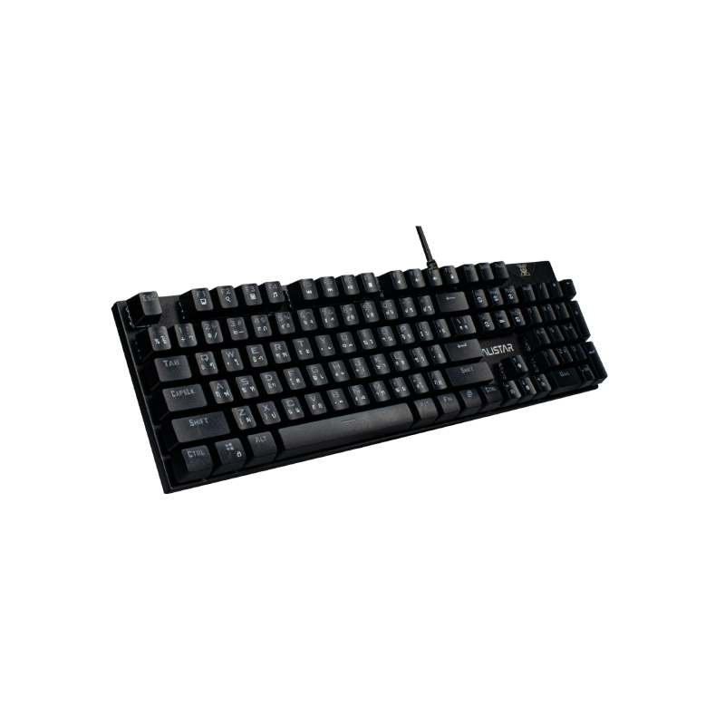 คีย์บอร์ด Nubwo X33 Mechanical Keyboard (EN/TH) Black Red Switch