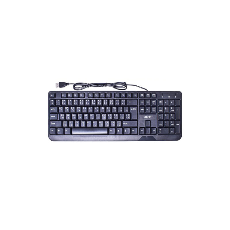 คีย์บอร์ด OKER KB-318 Gaming Keyboard