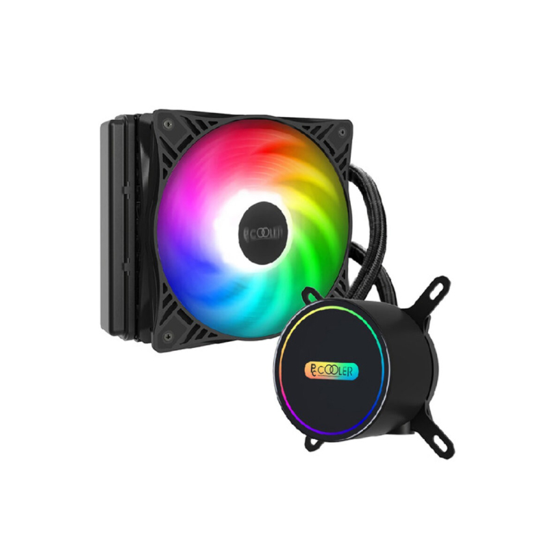 ชุดน้ำ PC Cooler GI-CL240VC CPU AIO Liquid Cooler 1