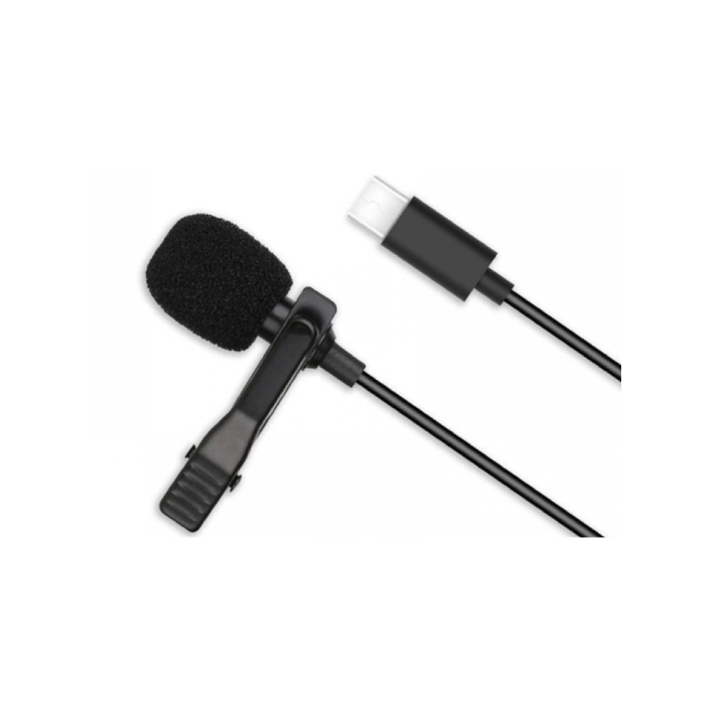 ไมโครโฟน XO MKF02 Microphone For Type-C Black 1