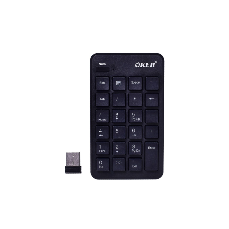 คีย์บอร์ด OKER KP-055 Wireless Keyboard คีย์บอร์ด OKER KP-055 Wireless Keyboard