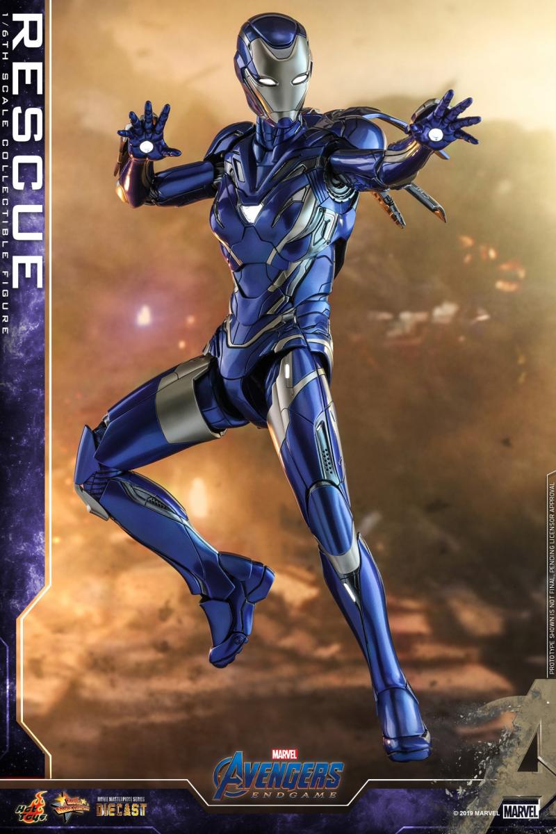 ฟิกเกอร์ Hot Toys Pepper Potts in Rescue Armor: Avengers Endgame 1/6 Scale (Diecast) Figure