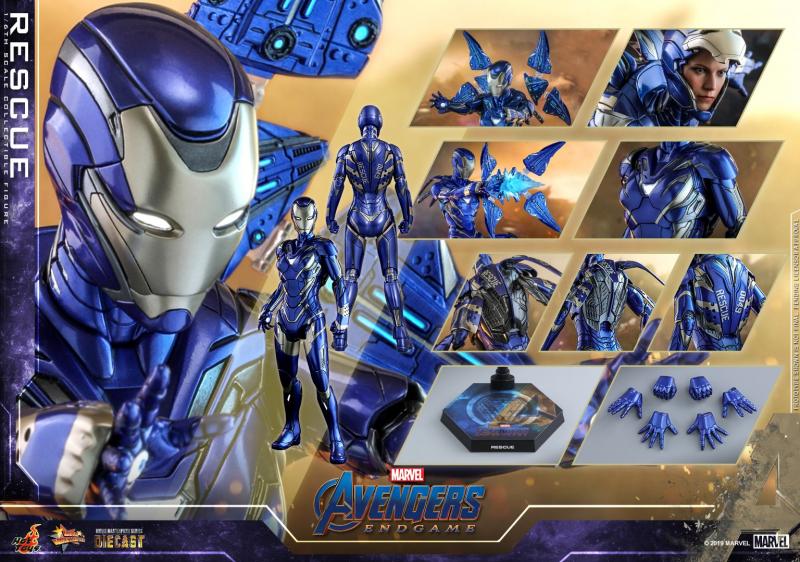 ฟิกเกอร์ Hot Toys Pepper Potts in Rescue Armor: Avengers Endgame 1/6 Scale (Diecast) Figure