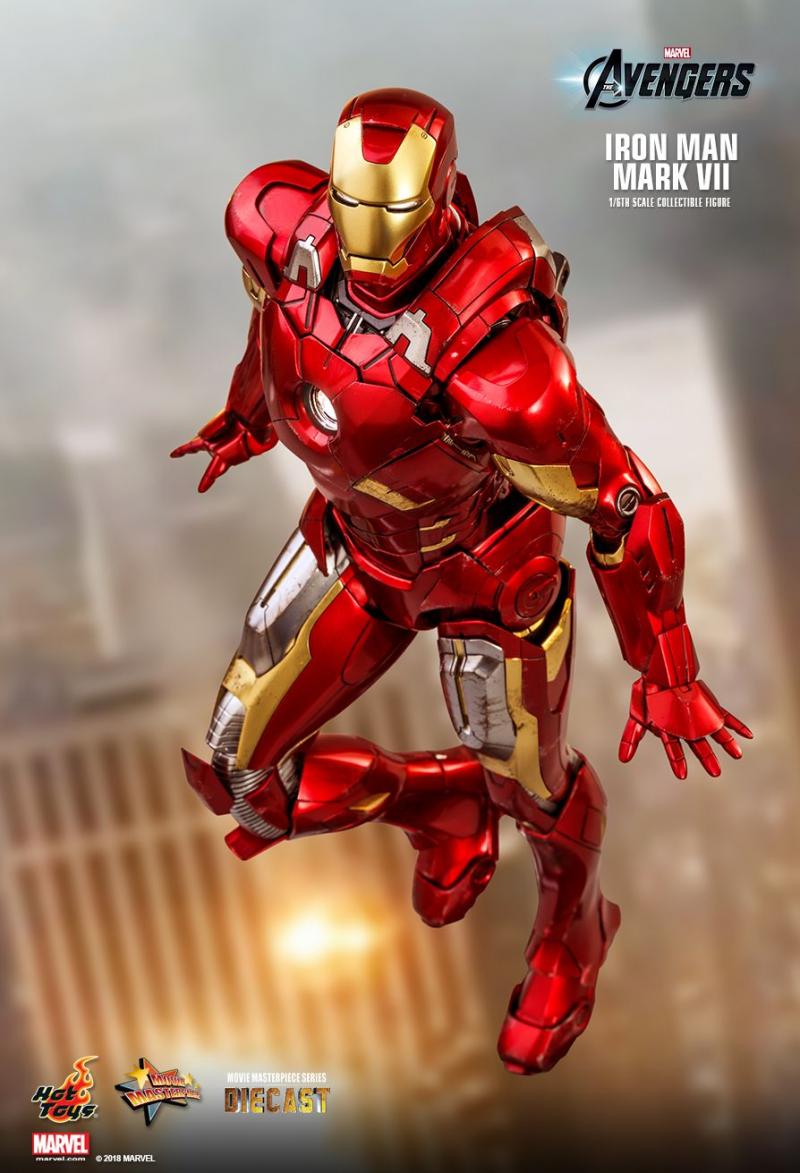 ฟิกเกอร์ Hot Toys Iron Man MK7: Avengers (Diecast) 1/6 Scale Figure