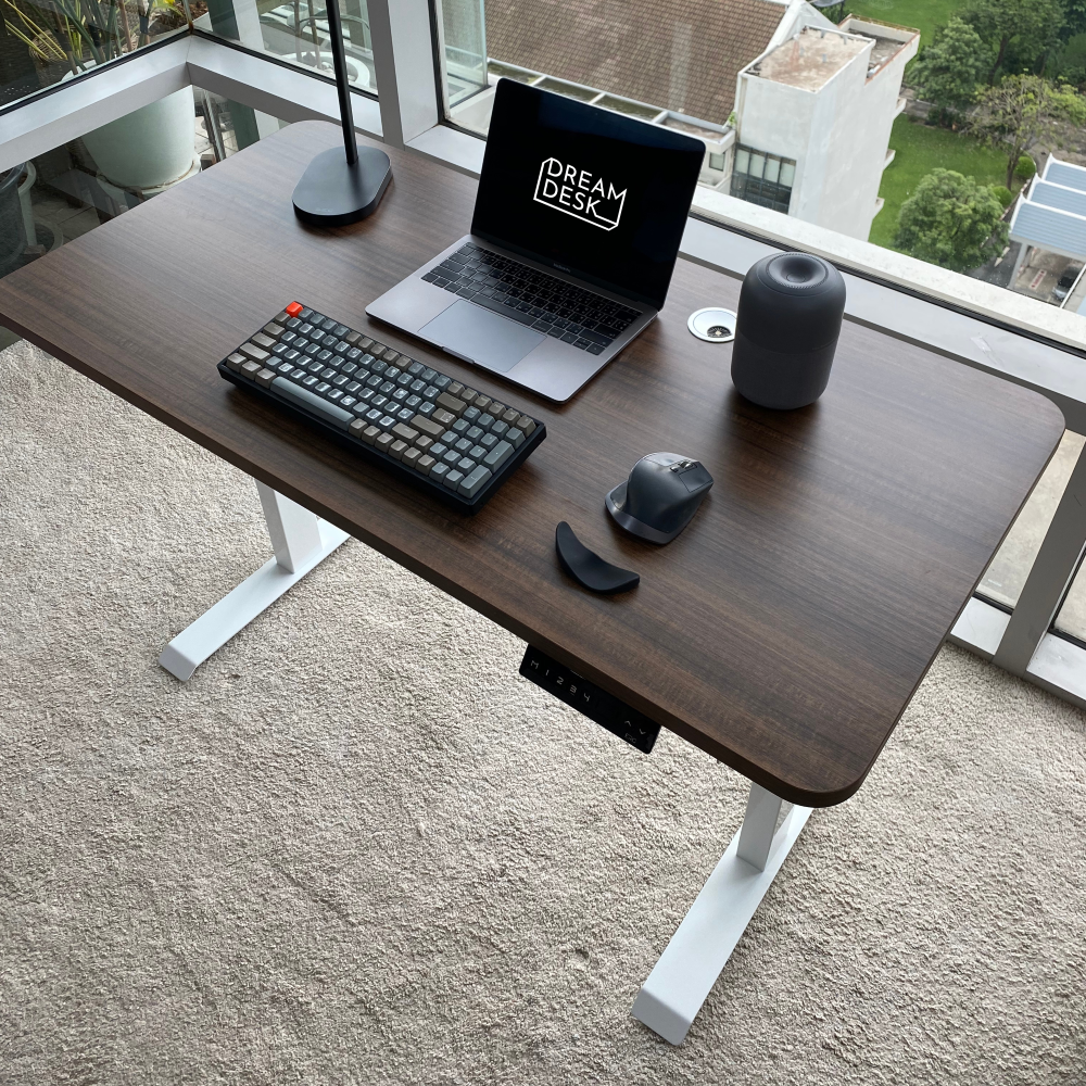 โต๊ะปรับระดับไฟฟ้า DreamDesk ErgDesk Adjustable Desk Table Set โต๊ะปรับระดับไฟฟ้า DreamDesk ErgDesk Adjustable Desk Table Set
