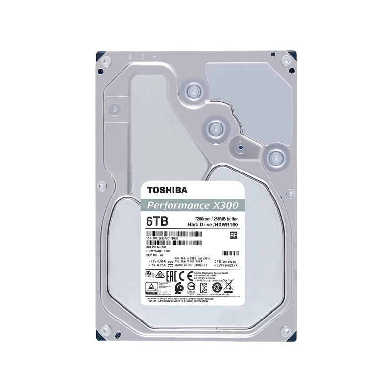 HDD Toshiba X300 6TB Harddisk