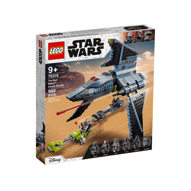 Lego Star Wars 75314 The Bad Batch Attack Shuttle
