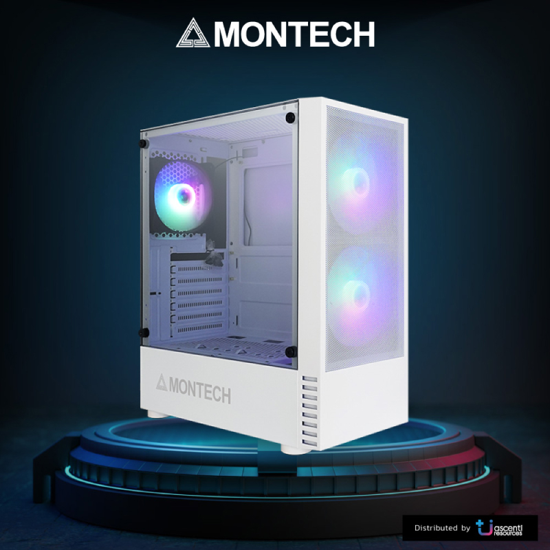 เคส Montech X2 MESH Computer Case White