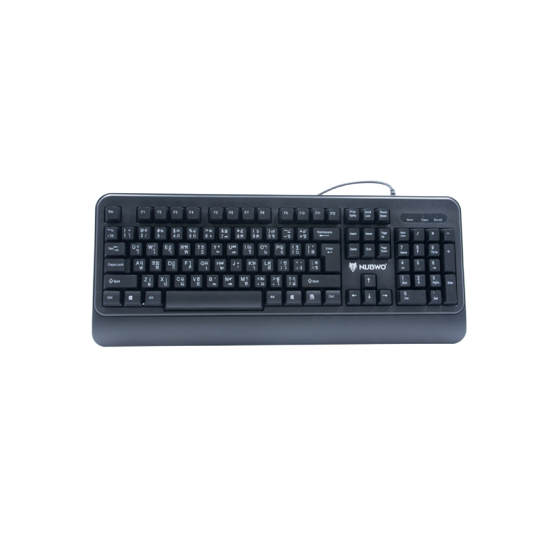 คีย์บอร์ด Nubwo NK-16 Ordinary Keyboard Black 1