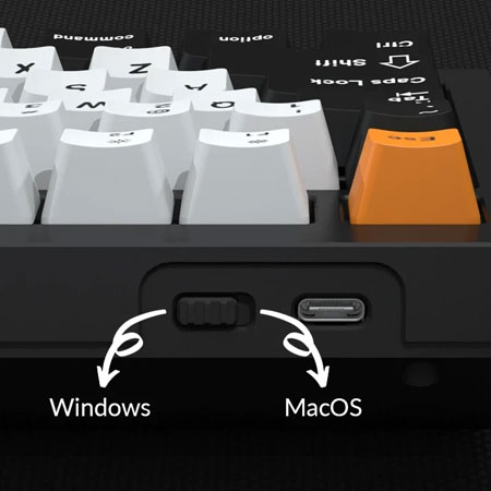คีย์บอร์ด Keychron Q1 Hot-Swap Mechanical Keyboard (TH/EN) ปุ่ม