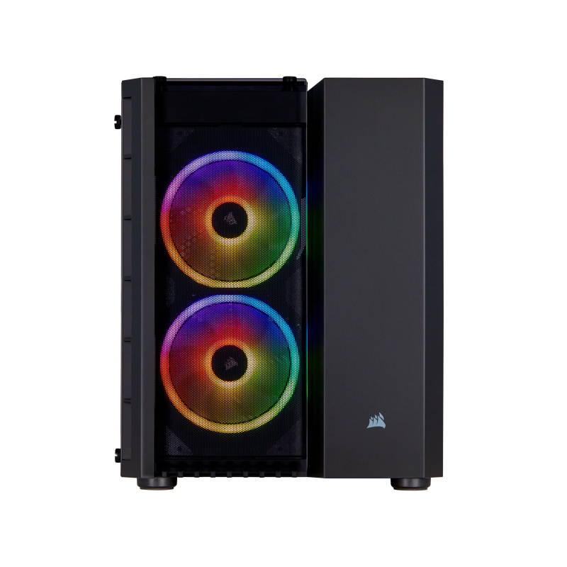 เคส Corsair 280X RGB Tempered Glass Micro ATX Computer Case Black