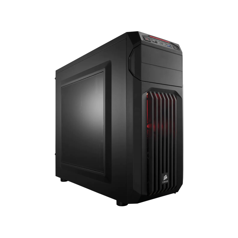 เคส Corsair SPEC-01 Red LED Mid-Tower Gaming Case Black