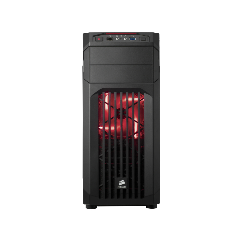 เคส Corsair SPEC-01 Red LED Mid-Tower Gaming Case Black