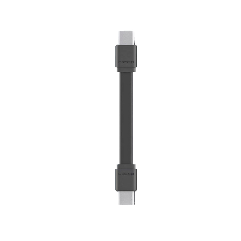 สายชาร์จ Eloop S10C USB-C To USB-C Charging Cable 8.5 cm Black
