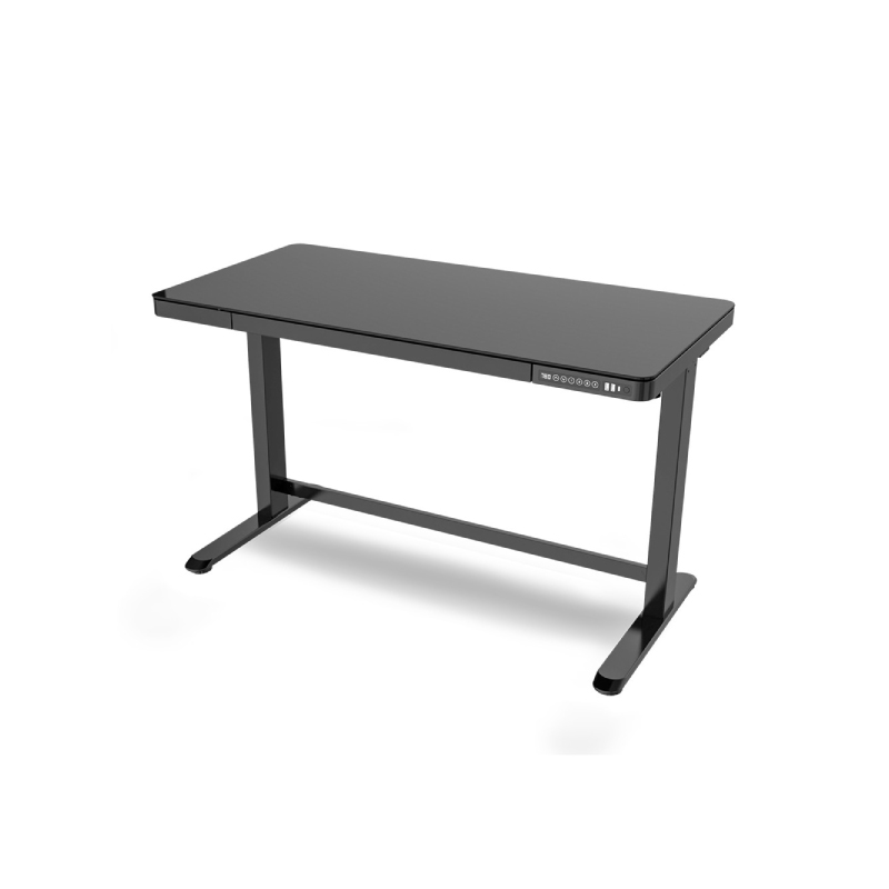 โต๊ะปรับระดับ Ergotrend Sit 2 Stand glass desk 60x120 Adjustable Desk โต๊ะปรับระดับ Ergotrend Sit 2 Stand glass desk 60x120 Adjustable Desk