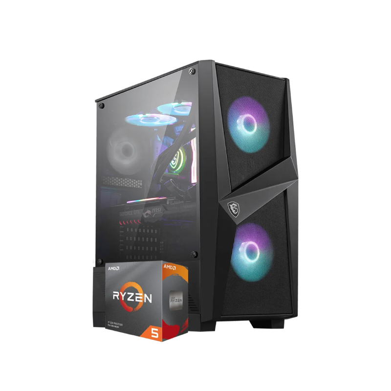 iHAVECPU Ryzen 5 5600G Onboard Set 48 Computer Set