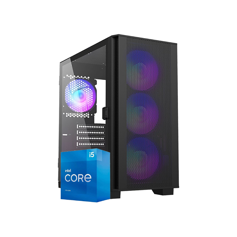 iHAVECPU Intel Core i5-11400f RX6600XT Set 51 Computer Set
