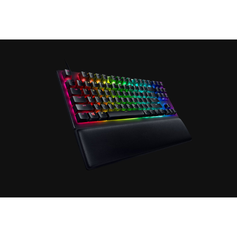 คีย์บอร์ด Razer Huntsman V2 TKL Optical Gaming Keyboard Black Linear Red