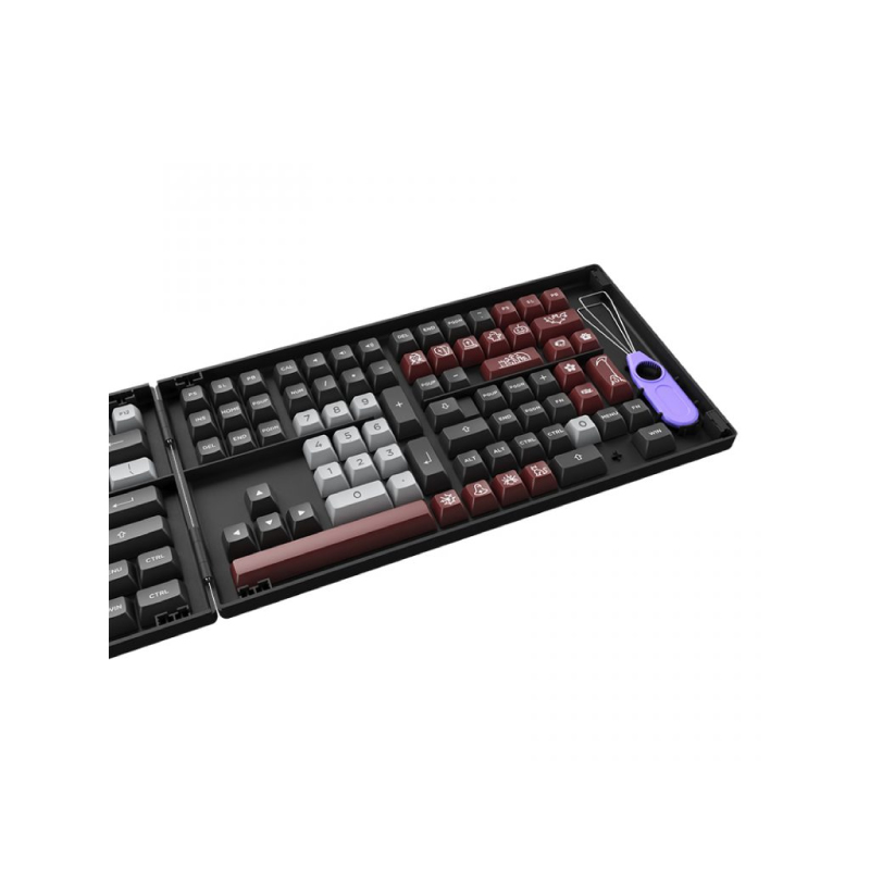 คีย์แคป Akko Dracula Castle 198 Keys Keycap (EN) PBT ASA Profile